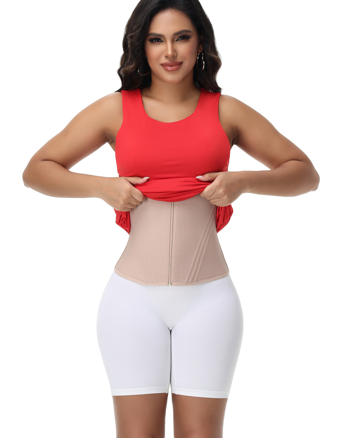 Shapshe® Fajas Colombianas Oblique Steel Bone Waist Trainer