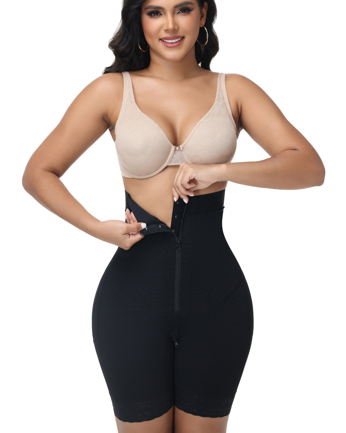 Shapshe® Seamless High Waisted Butt Lifter Shaping Shorts