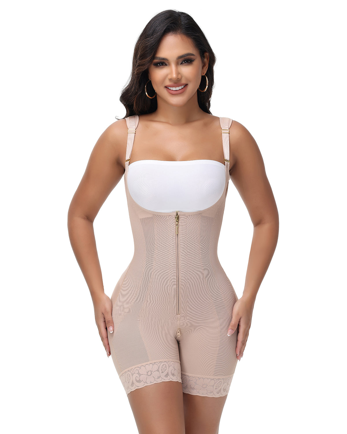Shapshe® Tummy Control Faja with Adjustable Shoulder Straps