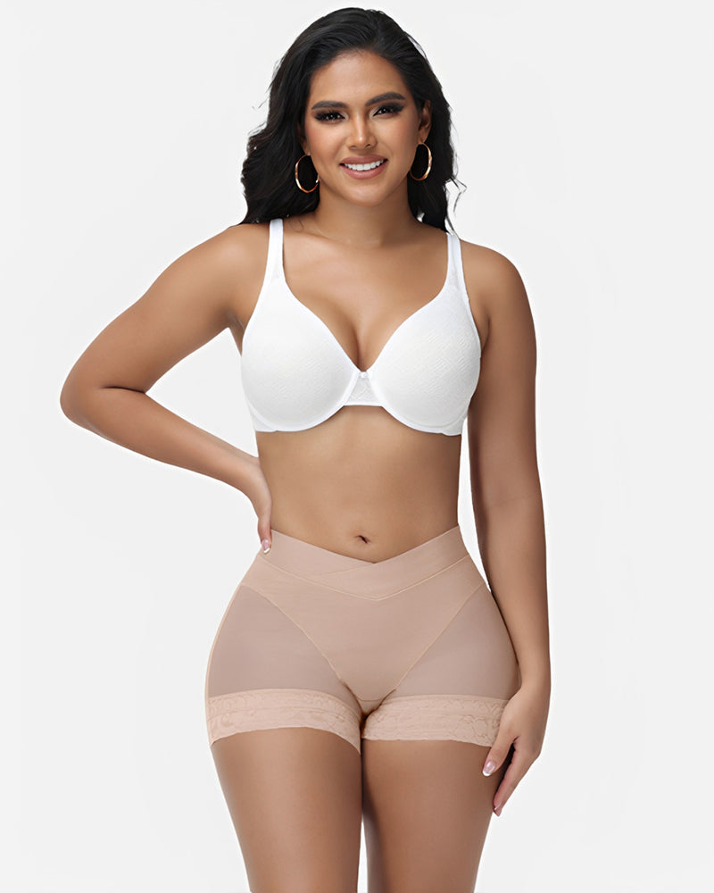 Shapewear Shorts Butt Lifting Panties Tummy Control  V Crossover