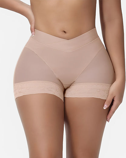 Shapewear Shorts Butt Lifting Panties Tummy Control  V Crossover