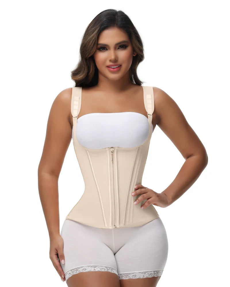 Shapshe® Fajas Steel Boned Tummy Control Waist Trainer