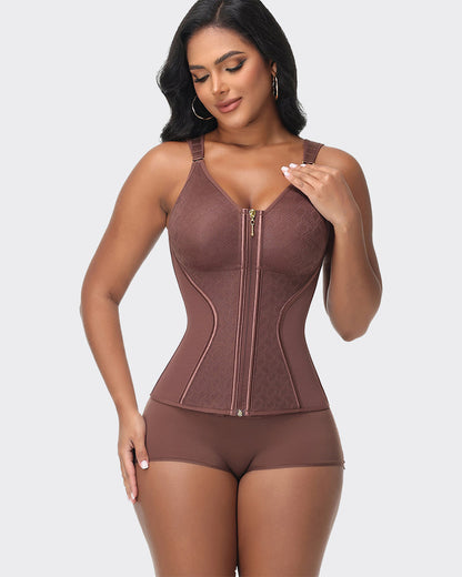 Women Body Waist Trainer Tummy Control Full Bust Faja