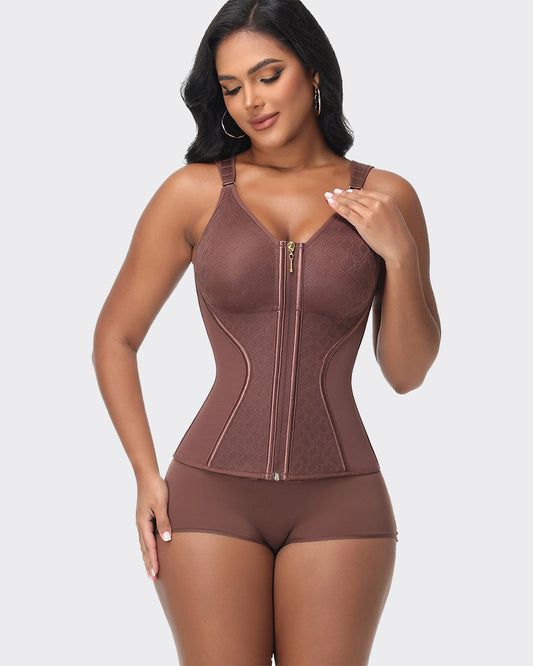 Women Body Waist Trainer Tummy Control Full Bust Faja