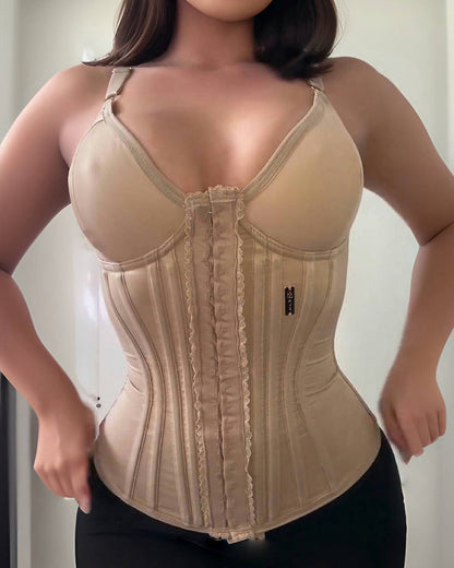 Shapshe® Fajas Colombianas Underwire Waist Trainer with Padded Bra