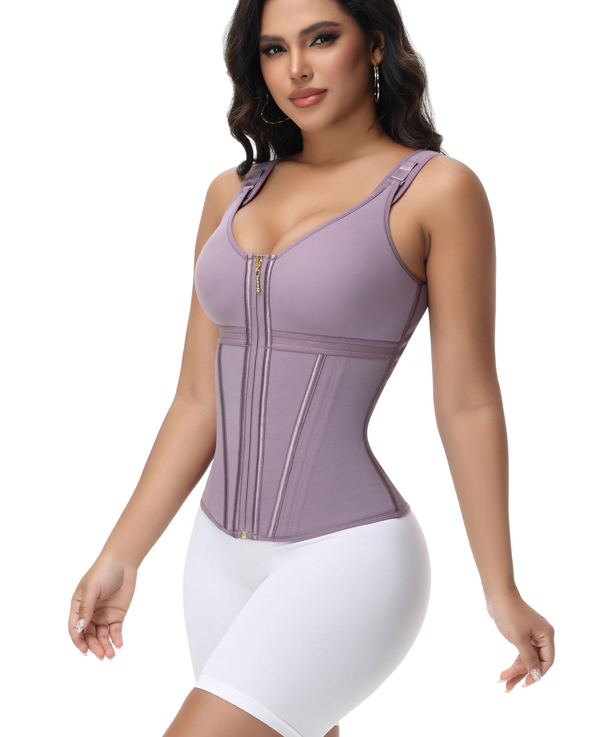 Shapshe® Fajas Colombianas Waist Trainer with Built-in Bra