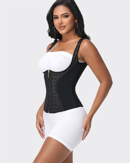 Waist Trainer for Women Tummy Control Sports Girdle with Adjustable Shoulder Strap