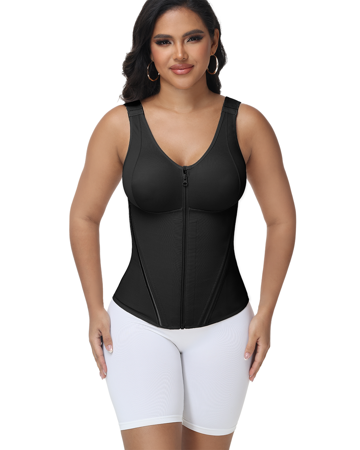 Shapshe® Tummy Control Waist Trainer Vest with Padded Bra