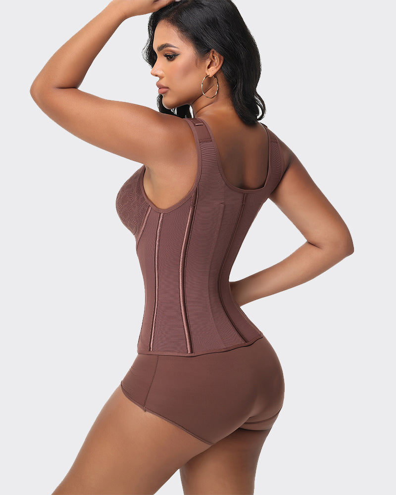 Women Body Waist Trainer Tummy Control Full Bust Faja