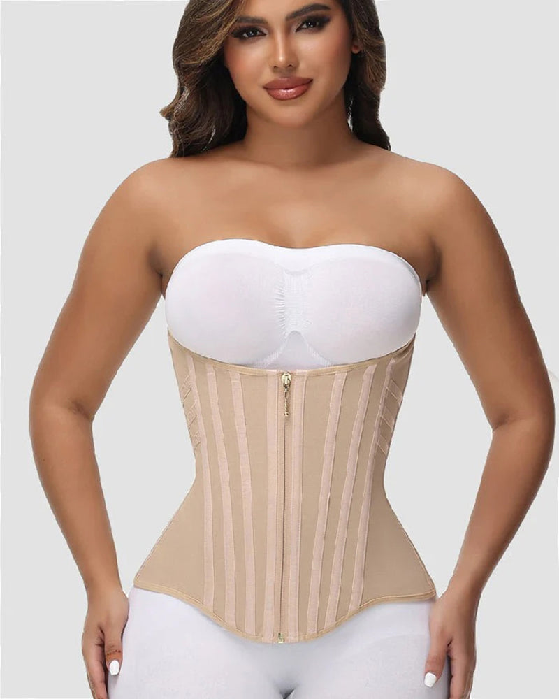 Shapshe® High Compression Curved Boned Waist Trainer