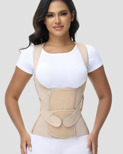 Shapshe® Double-Strap Back Posture Corrector Waist Trainer