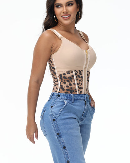 Shapshe® Leopard Print Vest Tummy Control Waist Trainer