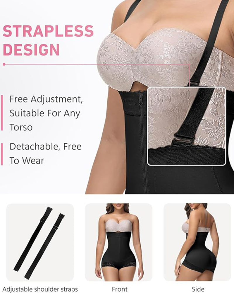 Shapshe® Faja Shaper Tummy Control Shapewear Bodysuit