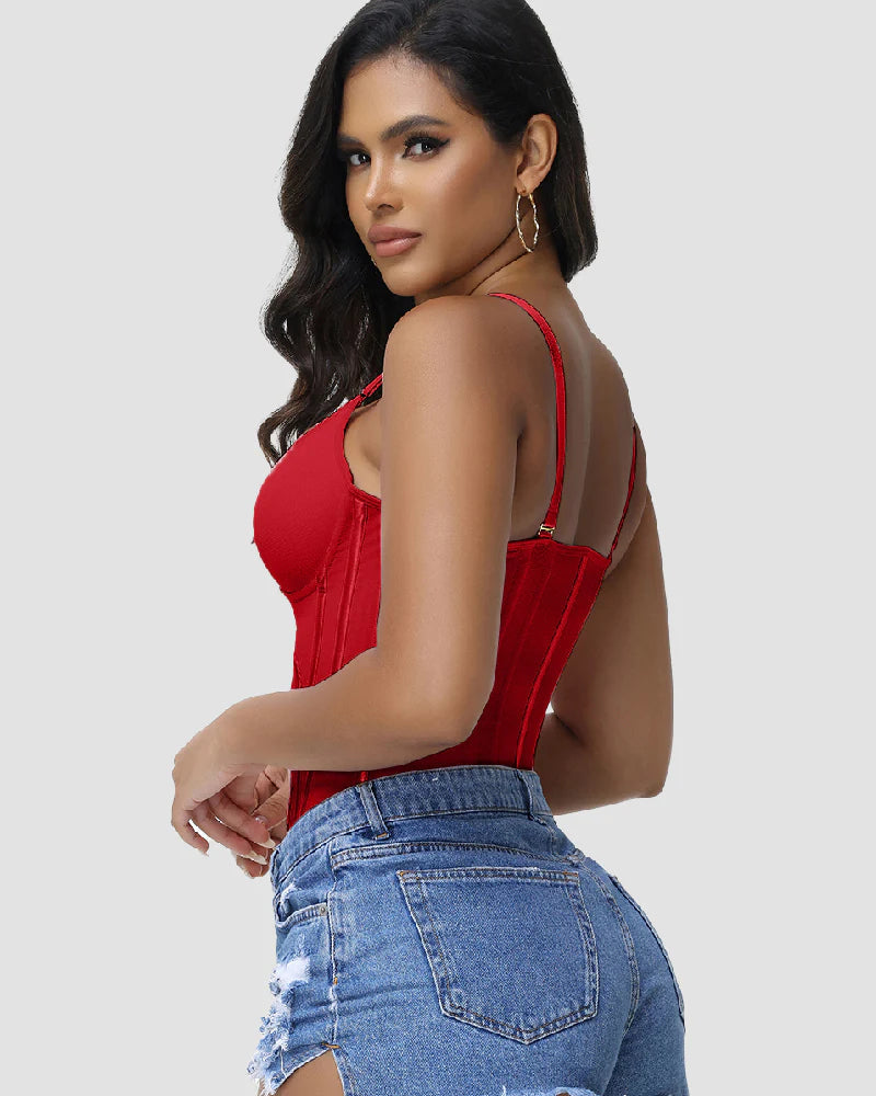 Shapshe® Love Pattern Waist Trainer with Built-in Bra