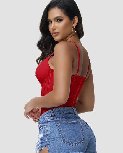 Shapshe® Love Pattern Waist Trainer with Built-in Bra