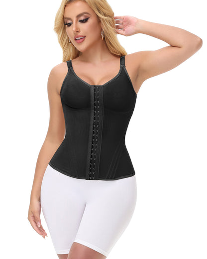 Shapshe® Faja Shaper Mesh Waist Trainer Vest with Nippel Covers