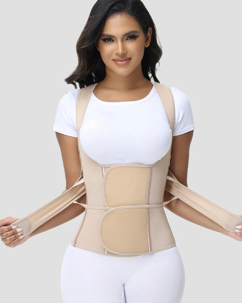 Shapshe® Double-Strap Back Posture Corrector Waist Trainer