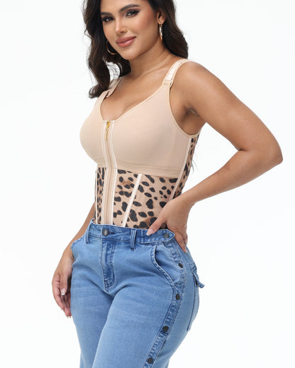 Shapshe® Leopard Print Vest Tummy Control Waist Trainer