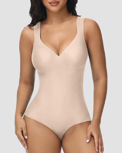 Shapshe® Seamless Ice Silk Tummy Control Bodysuit Bodyshaper