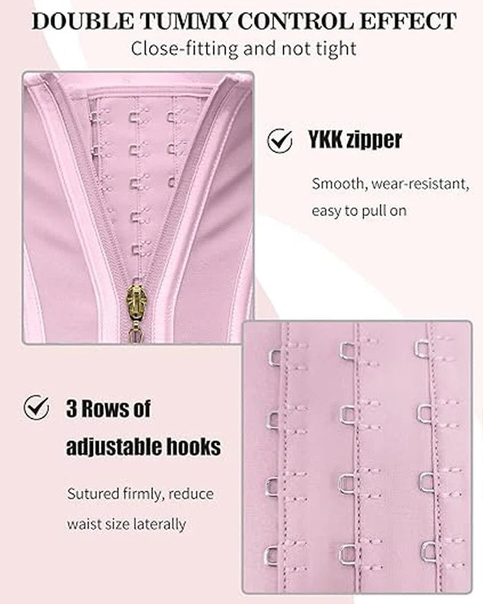 Shapshe® Open Bust Steel Bones Tummy Control Waist Trainer Vest