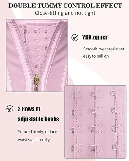 Shapshe® Open Bust Steel Bones Tummy Control Waist Trainer Vest