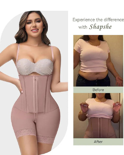 Shapshe® High Compression BBL Shapewear with Extreme Waist Belt
