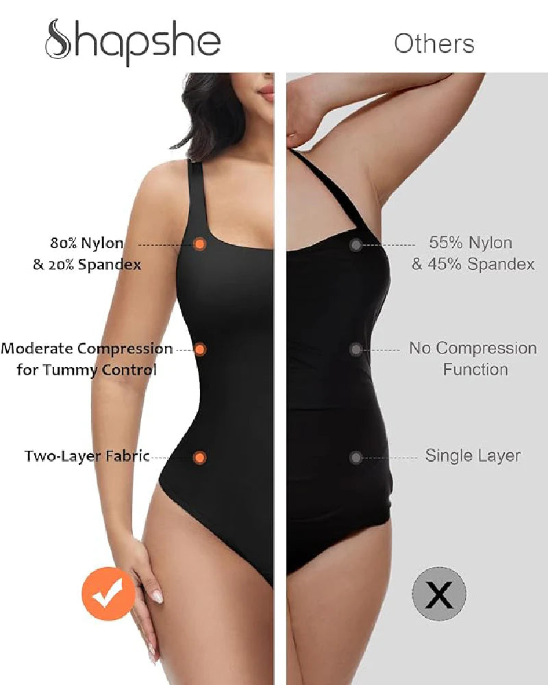 Shapshe® Seamless Tummy Control Thong Body Shaper