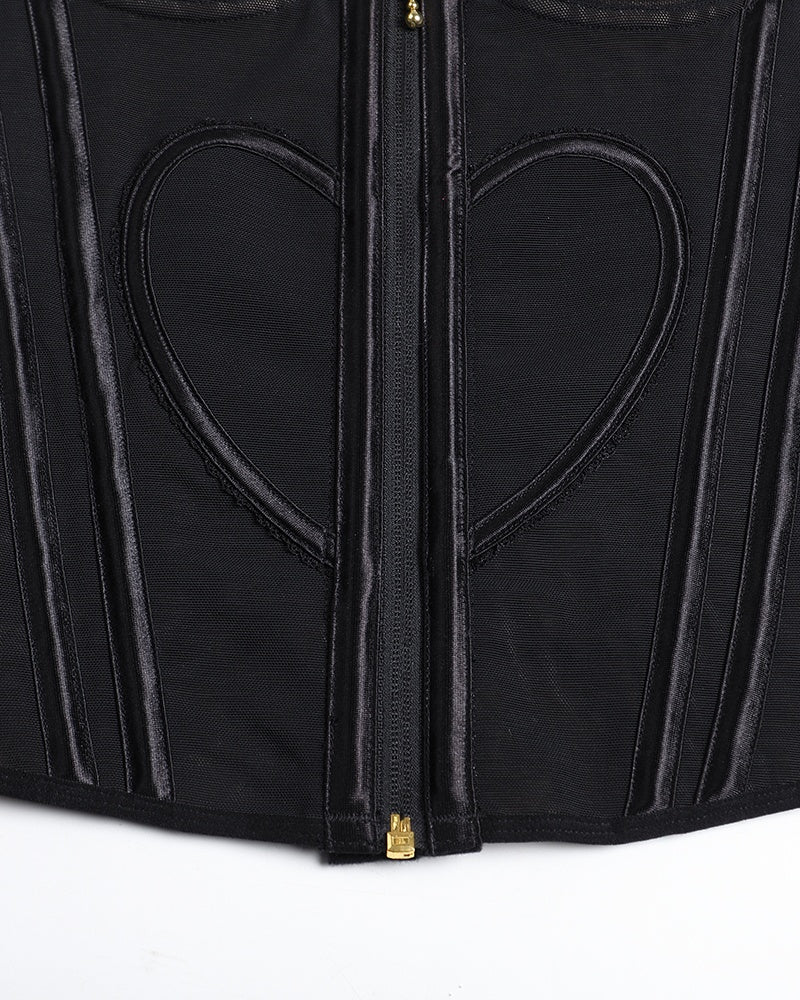 Shapshe® Love Pattern Waist Trainer with Built-in Bra