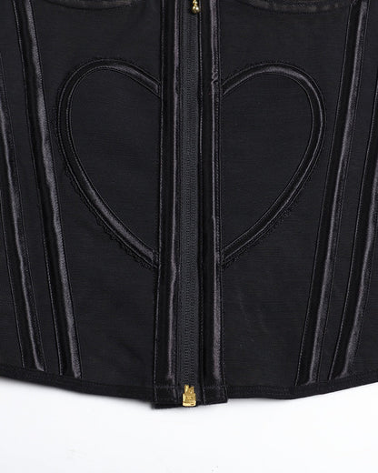 Shapshe® Love Pattern Waist Trainer with Built-in Bra