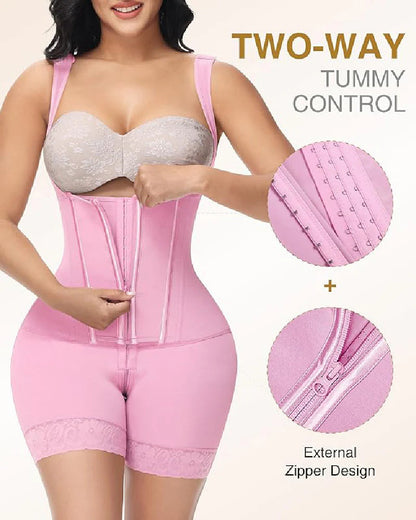 Shapshe® Double Layer High Compression Open Bust Shapewear