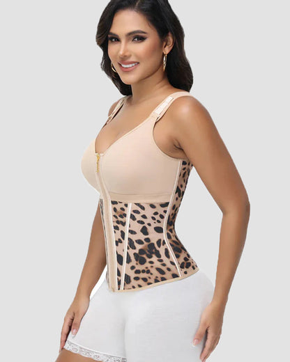 Shapshe® Boned Latex Waist Trainer Vest with Built-in Bra