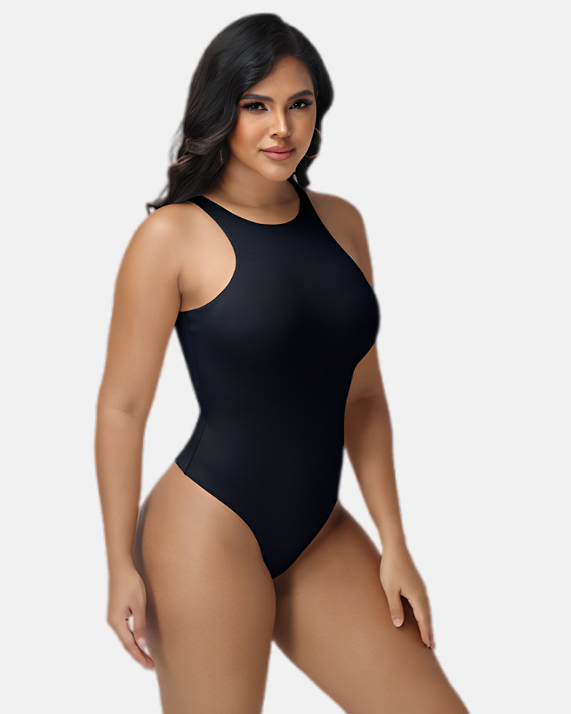 Shapshe®Women Seamless Bodysuit Tummy Control Shapewear Sleeveless Crew