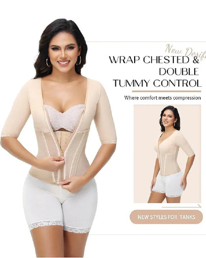 Shapshe® Double Compression Top Tummy Control Waist Trainer