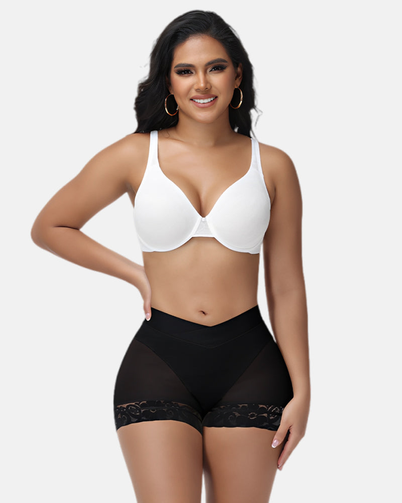 Shapewear Shorts Butt Lifting Panties Tummy Control  V Crossover