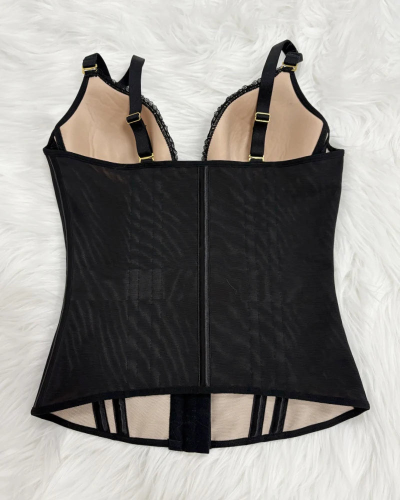 Shapshe® Love Pattern Waist Trainer with Built-in Bra