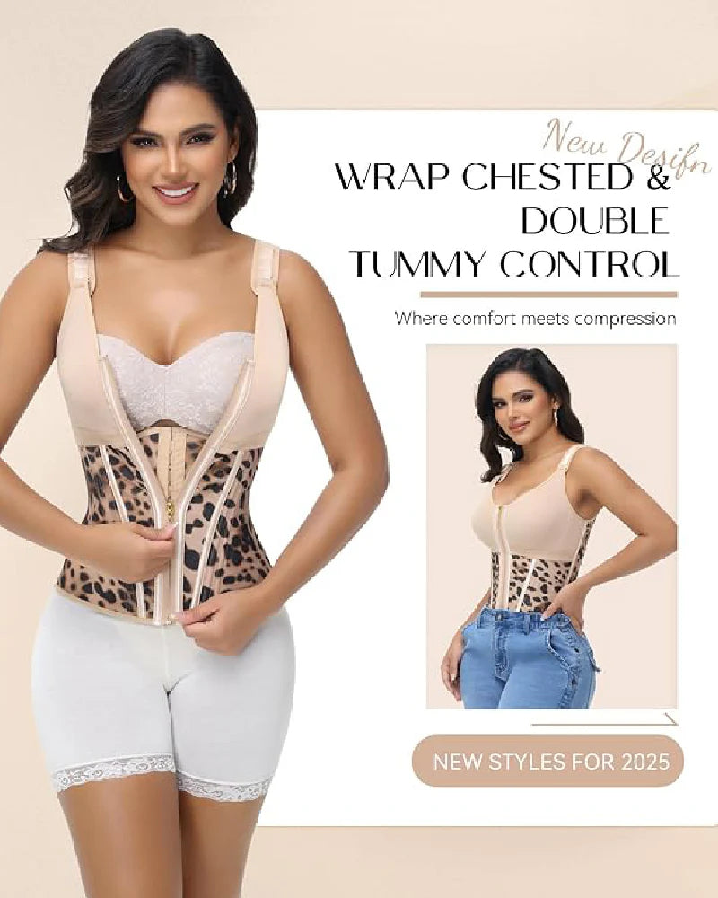 Shapshe® Fajas Colombianas Waist Trainer with Built-in Bra