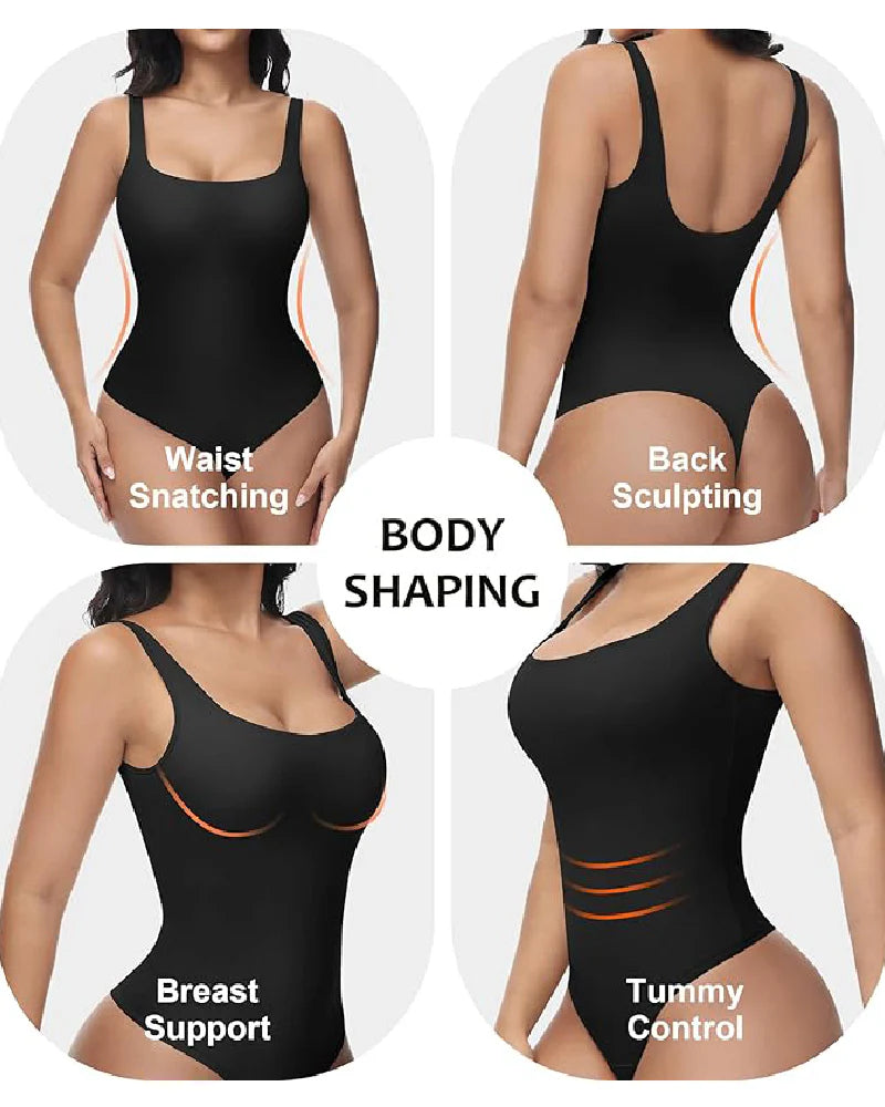Shapshe® Seamless Tummy Control Thong Body Shaper