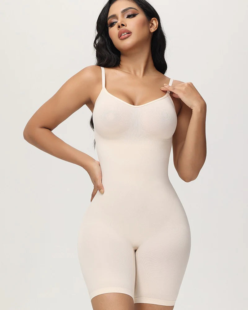 Shapshe® Seamless Tummy Control Thigh Slimming Bodysuit