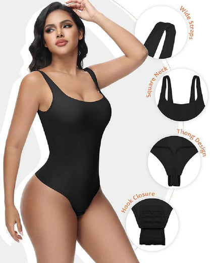 Shapshe® Seamless Tummy Control Thong Body Shaper