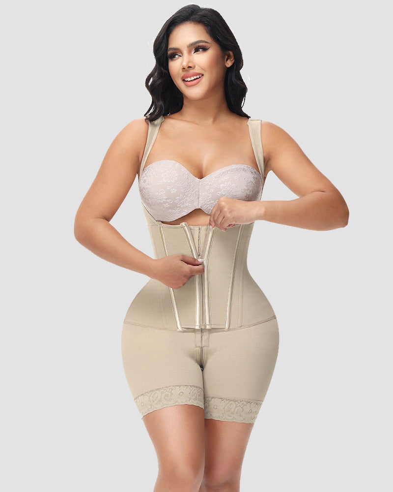 Shapshe® Double Layer High Compression Open Bust Shapewear