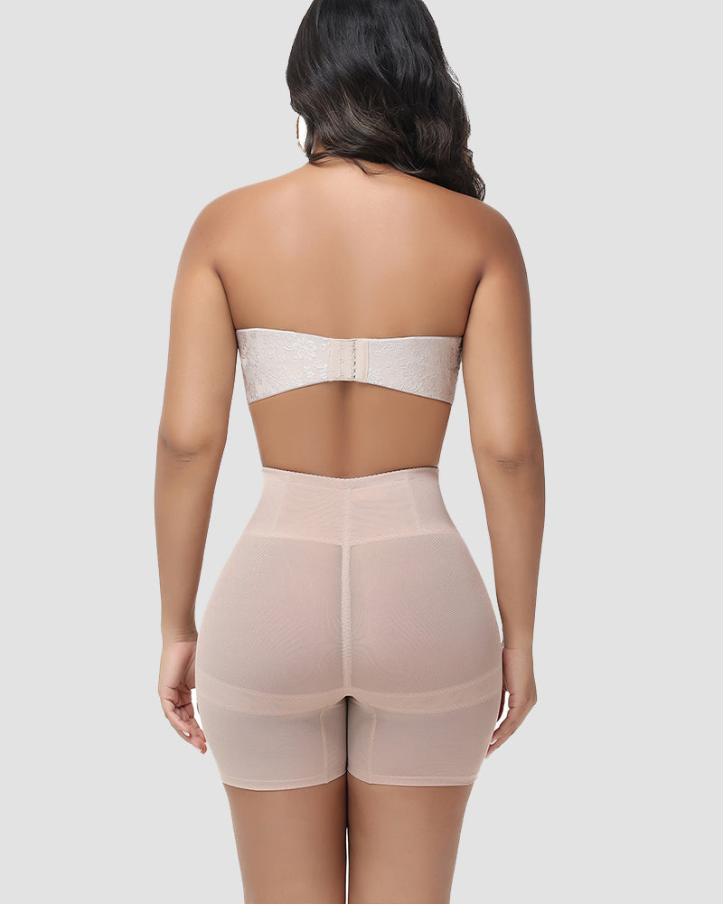 Shapshe® Mesh High Waist Tummy Control Shaping Shorts