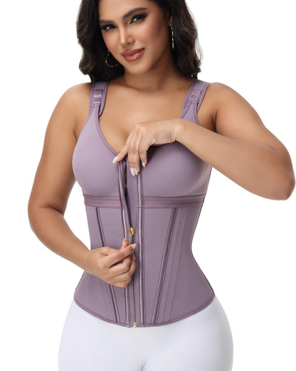 Shapshe® Fajas Colombianas Waist Trainer with Built-in Bra