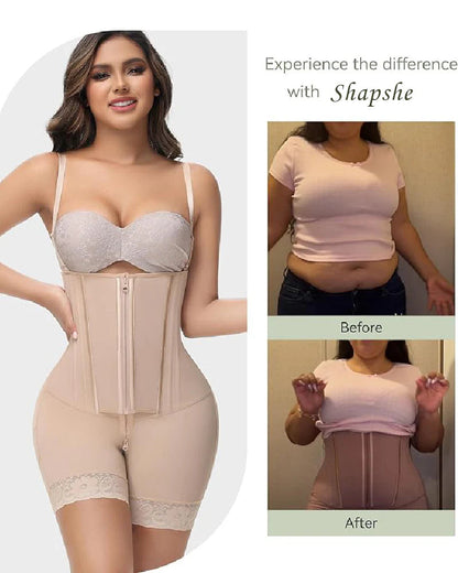 Shapshe® High Compression BBL Shapewear with Extreme Waist Belt