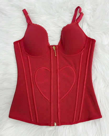 Shapshe® Love Pattern Waist Trainer with Built-in Bra