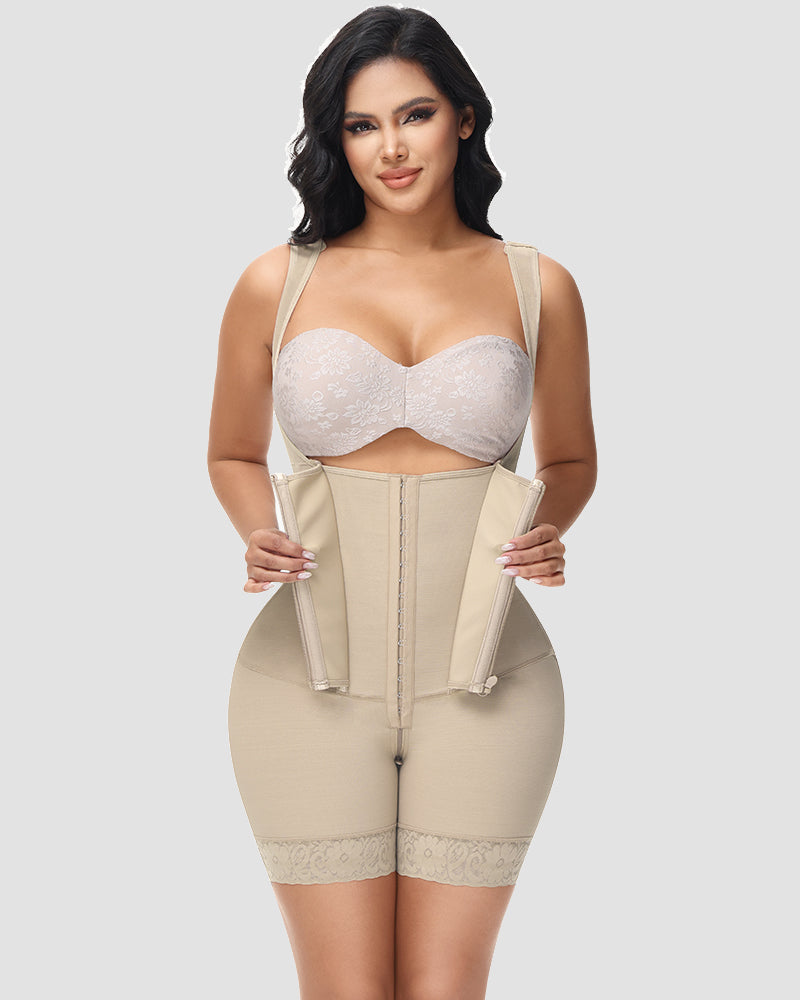 Shapshe® Double Layer High Compression Open Bust Shapewear