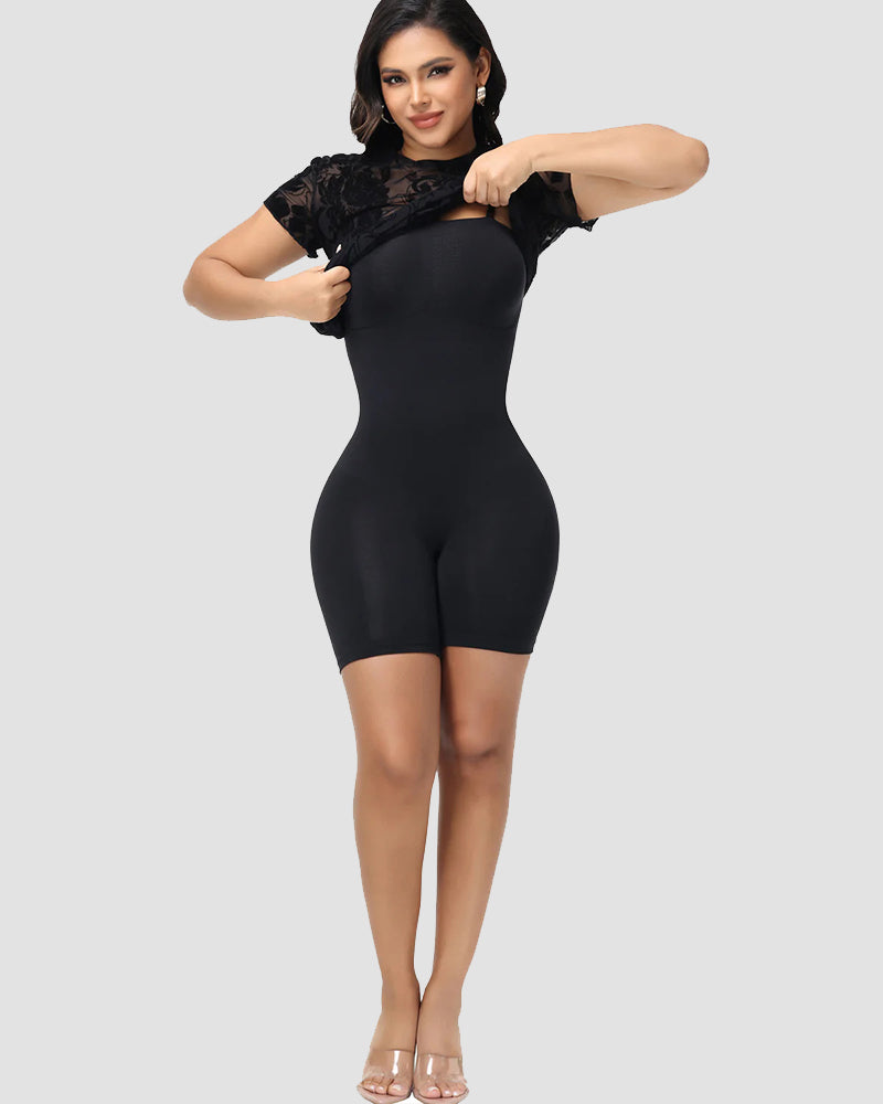 Shapshe® Hourglass Strapless Tummy Control Shapewear Bodysuit