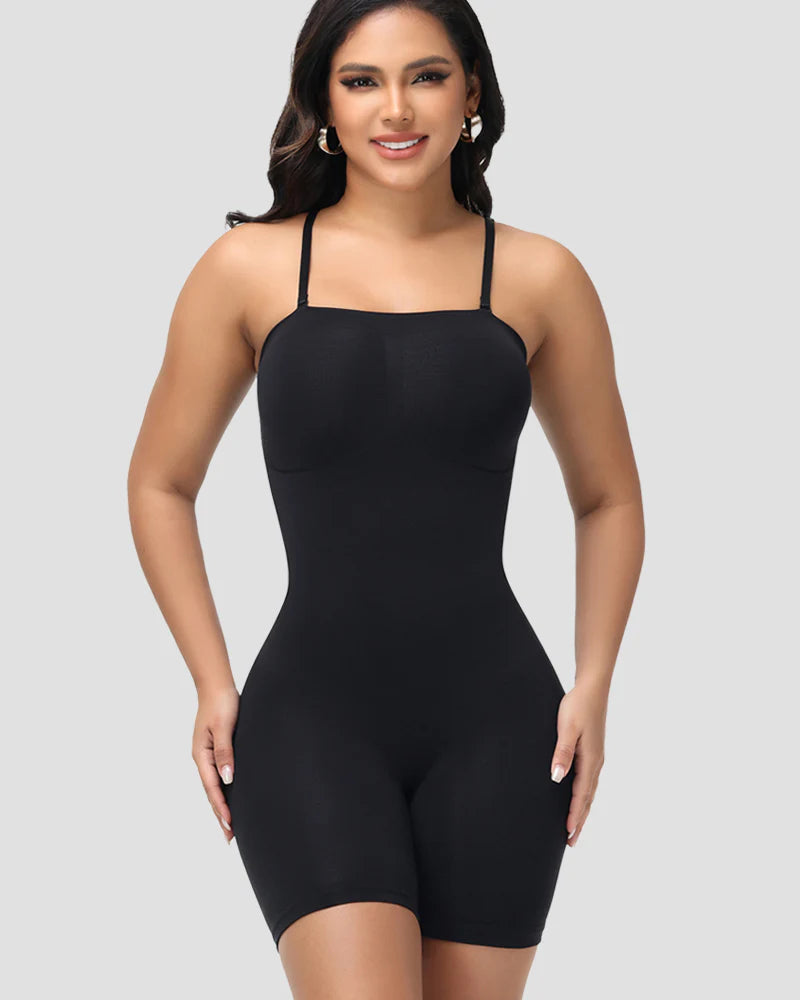 Shapshe® Hourglass Strapless Tummy Control Shapewear Bodysuit