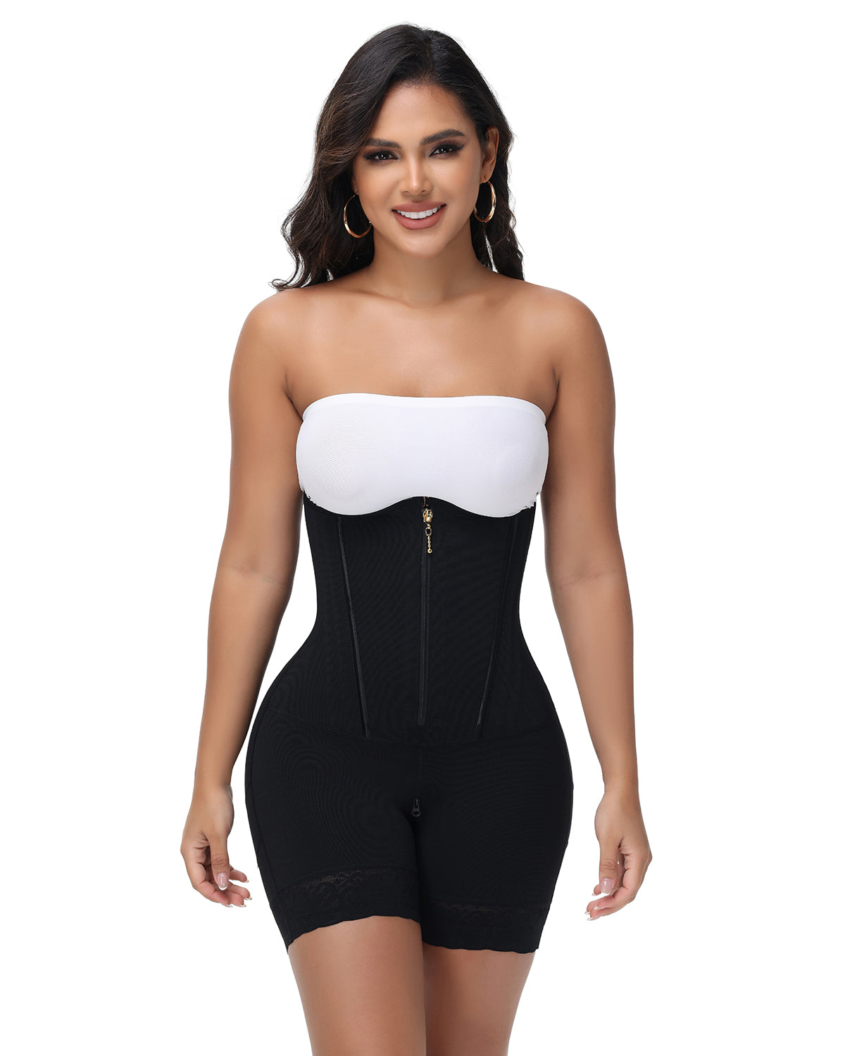 Shapshe® Open Bust Full Body Shaper Curvy Faja Butt Lifting