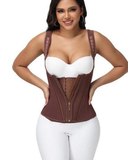 Shapshe® Fajas Steel Boned Tummy Control Waist Trainer