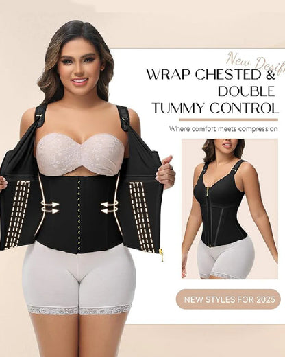 Shapshe® Fajas Colombianas Waist Trainer with Built-in Bra